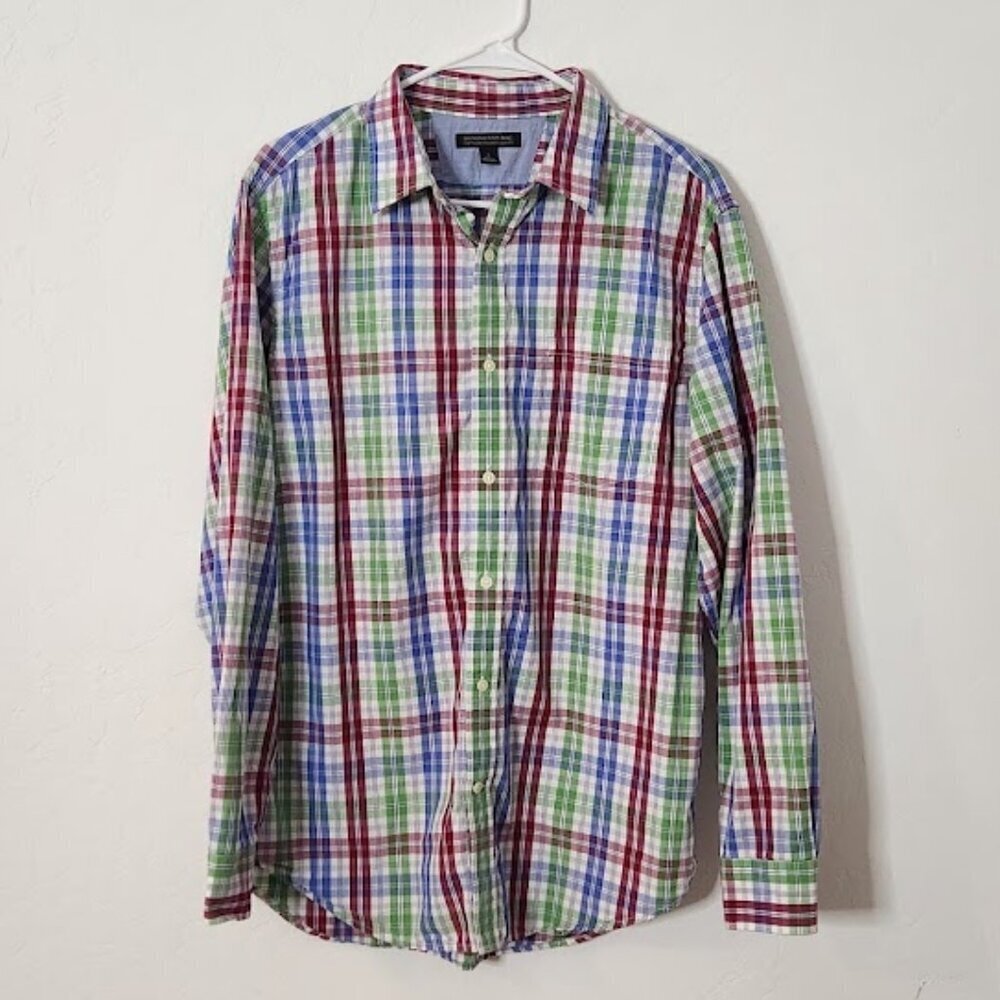 Banana Republic Men's Long Sleeve Button-down Shirt Size Large - Picture 1 of 6